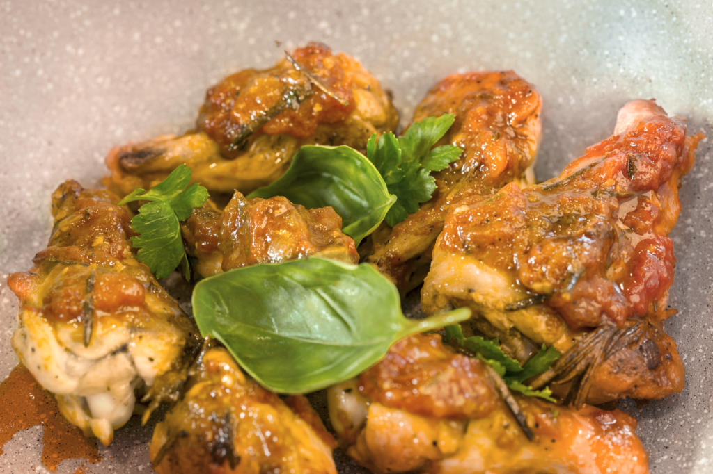 Chicken in red wine vinegar Gourmica