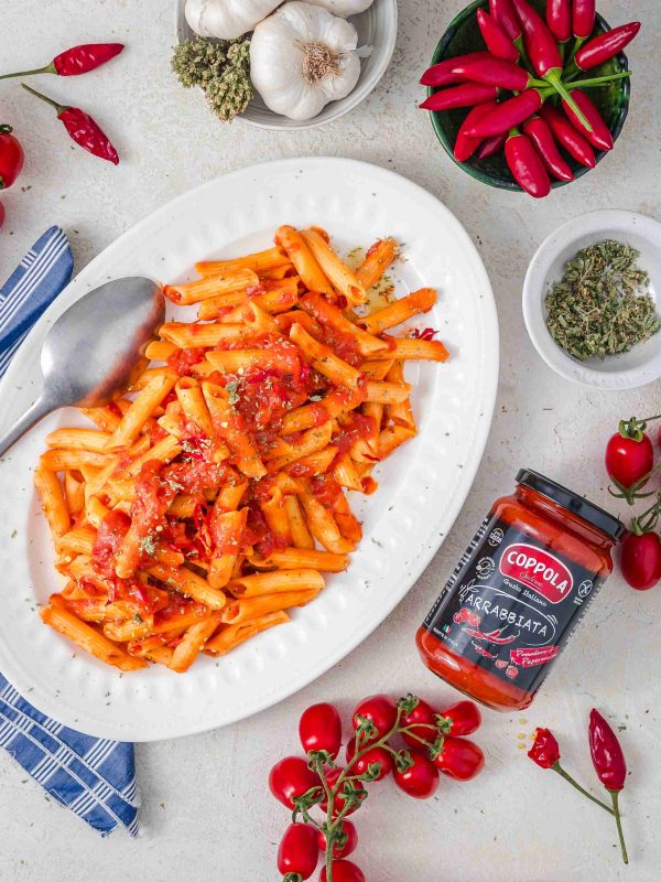 Coppola Sugo Arrabbiata Sauce with Chilli (6x350g)