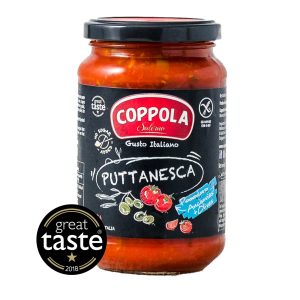 Coppola Sugo Puttanesca with Olives & Anchovies (6x350g)