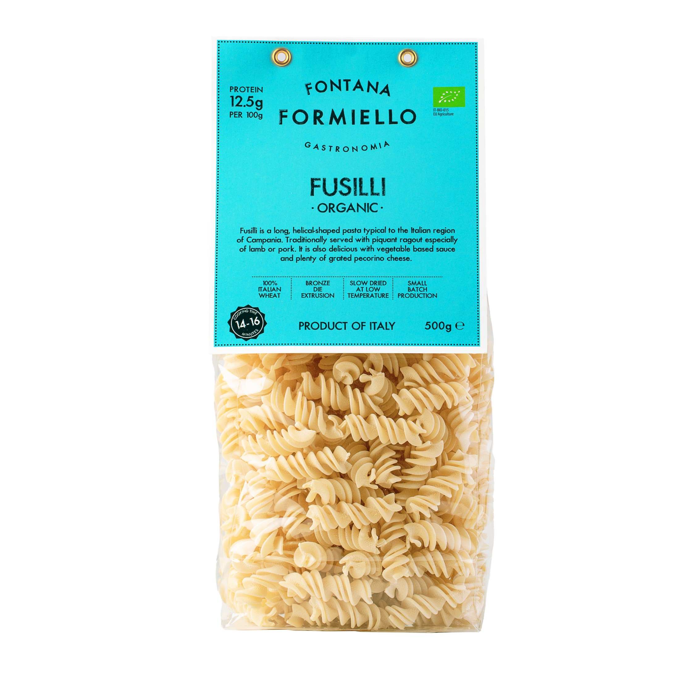 Fontana FORMIELLO Organic Fusilli (10x500g)