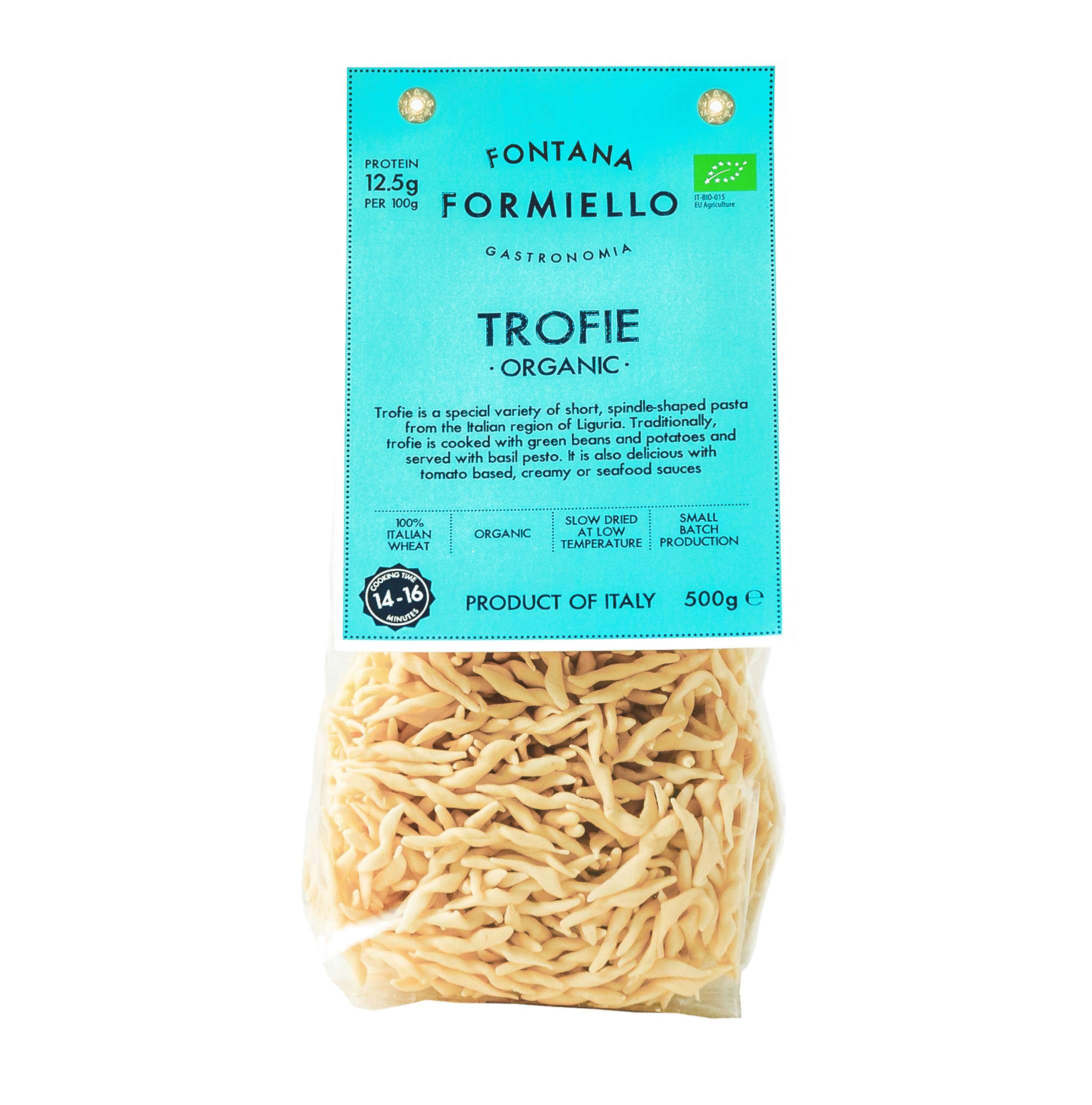 Fontana FORMIELLO Organic Trofie Liguri (10x500g)