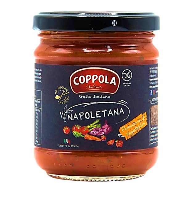 Coppola Sugo Napoletana sauce with Vegetables (6x180g)