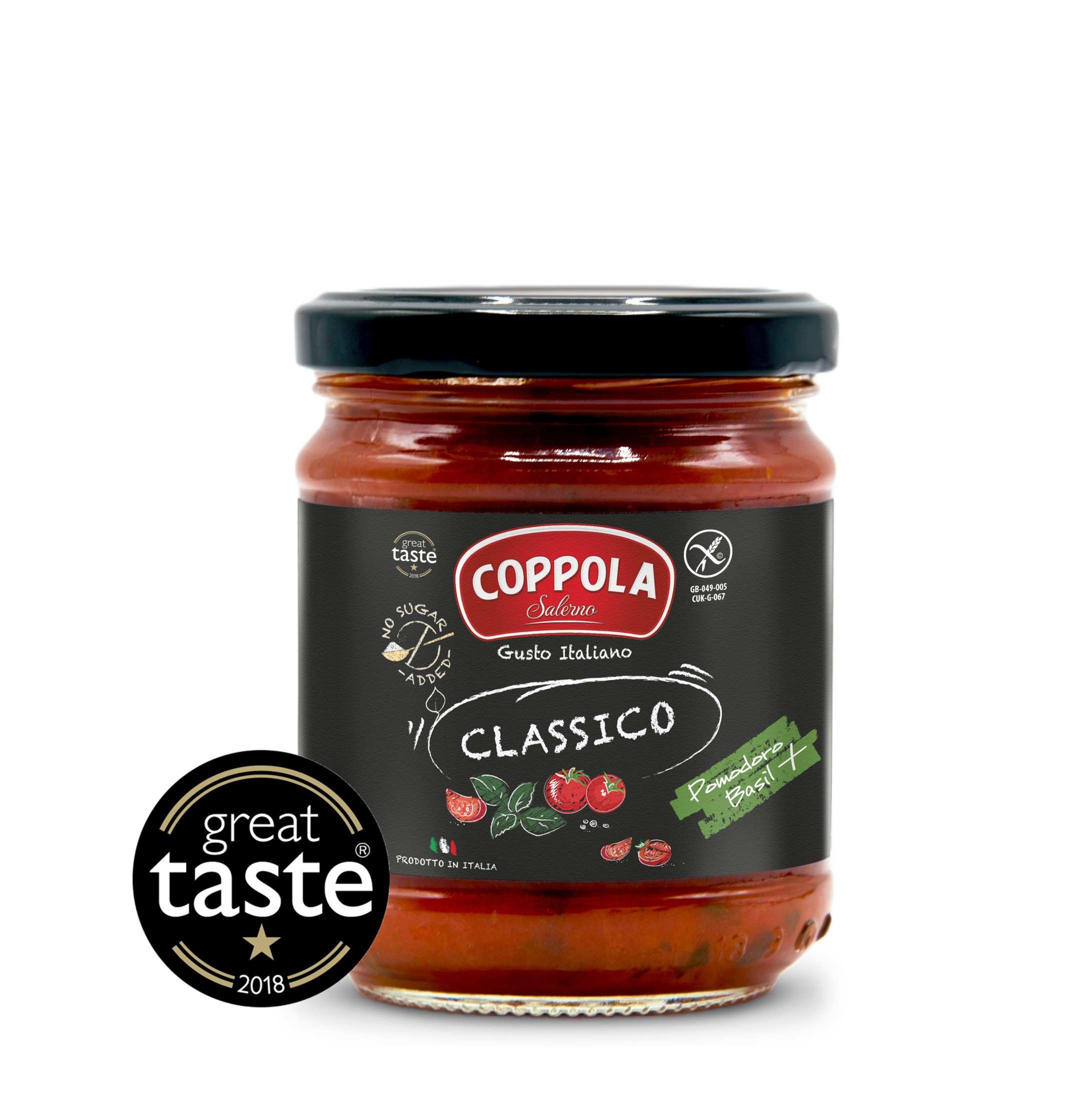 Coppola Sugo Classico with Basil (6x180g)